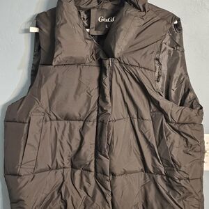 Go.G.G Gray Puffer Vest